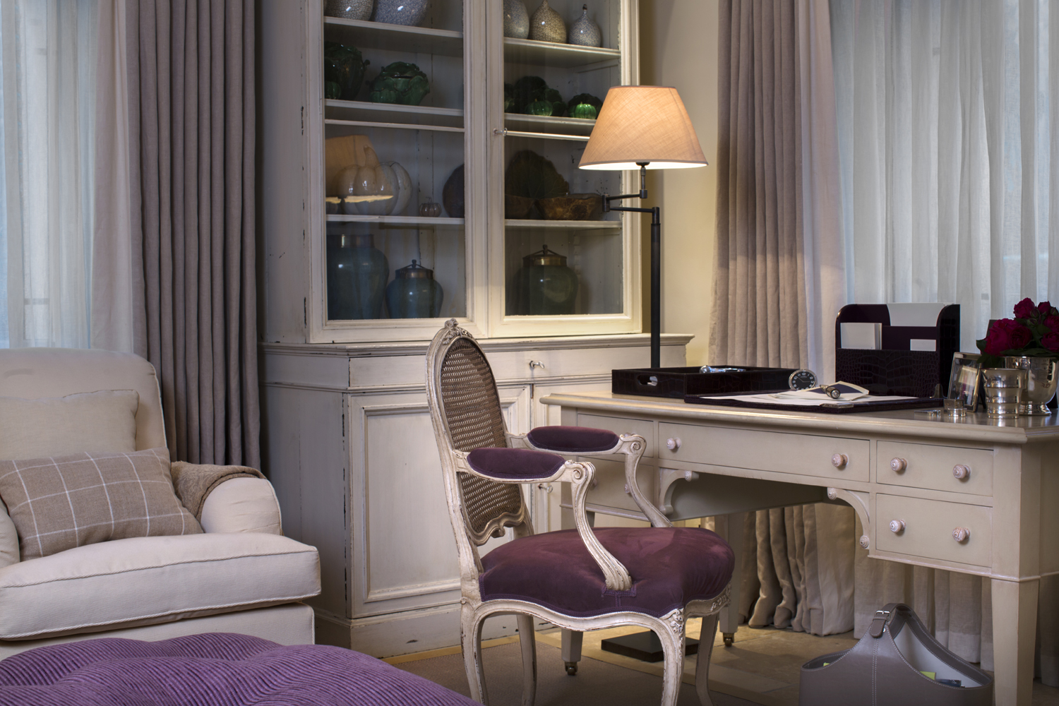 French holiday house interior design