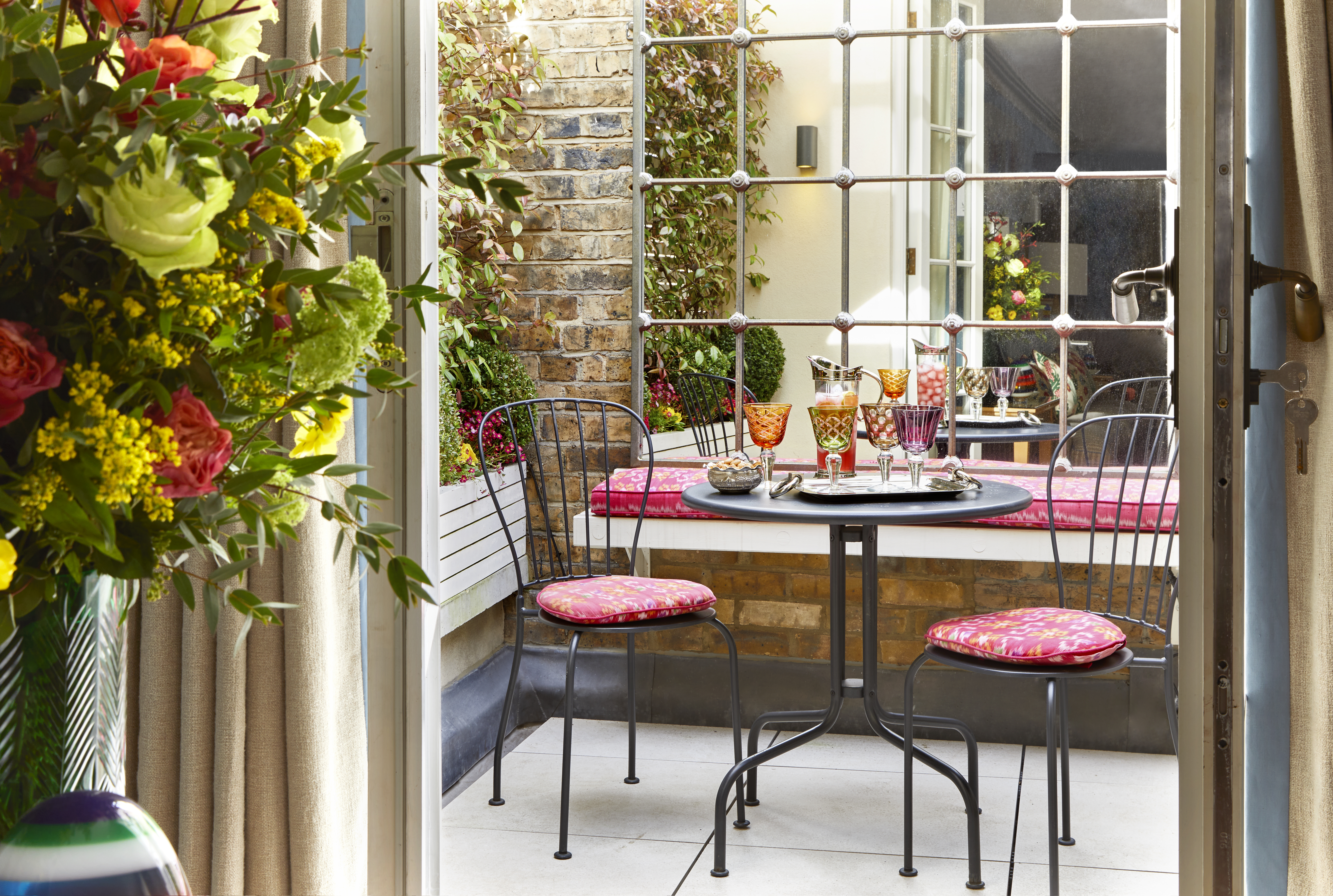 Joanna Wood Belgravia Mews Sitting Room Terrace