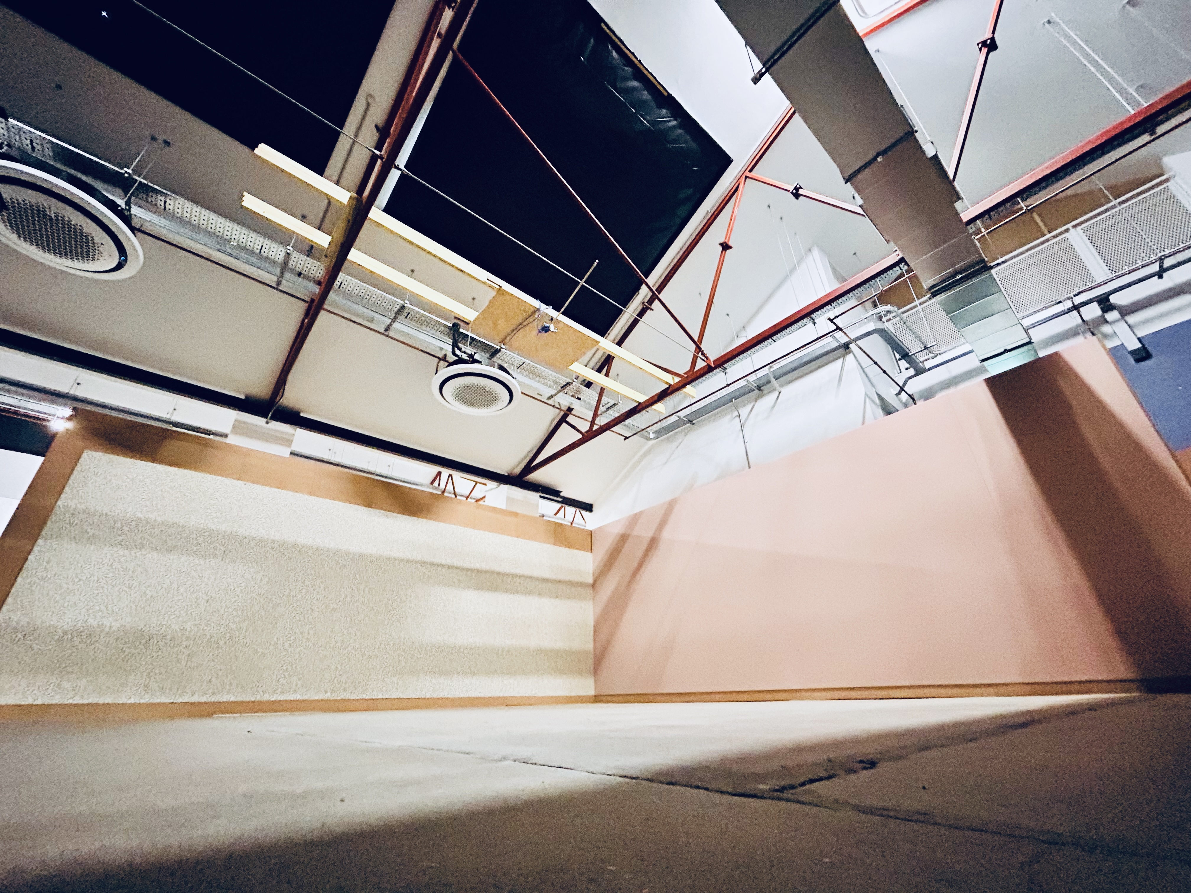 Davina McCall's Acoustic Modular Wall System Podcast Studio (undressed)