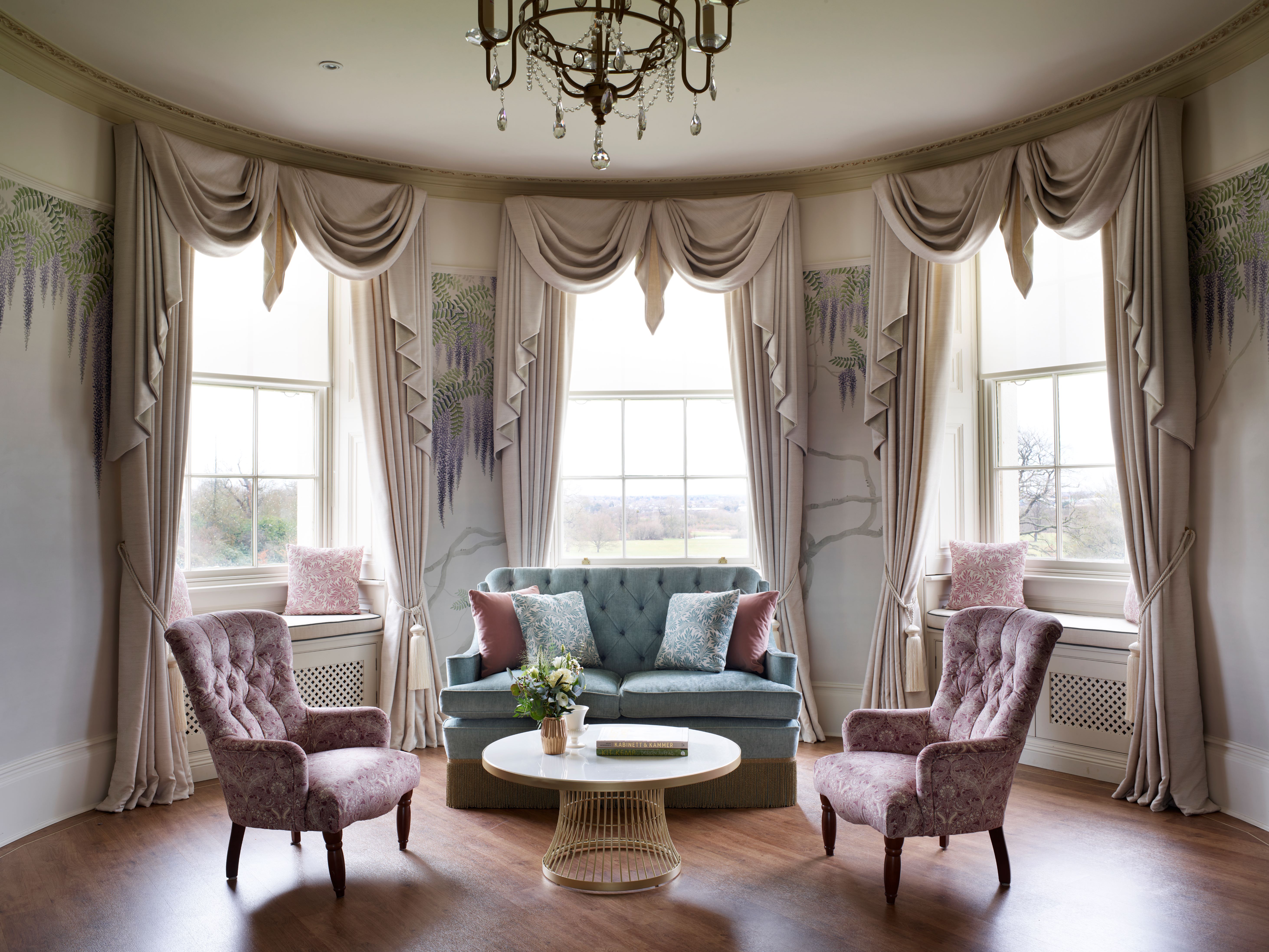 Bay Window Seating Area