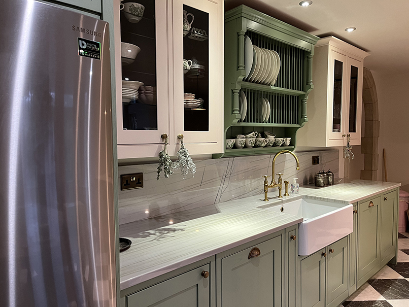 Spanish Granite worktops and splashback