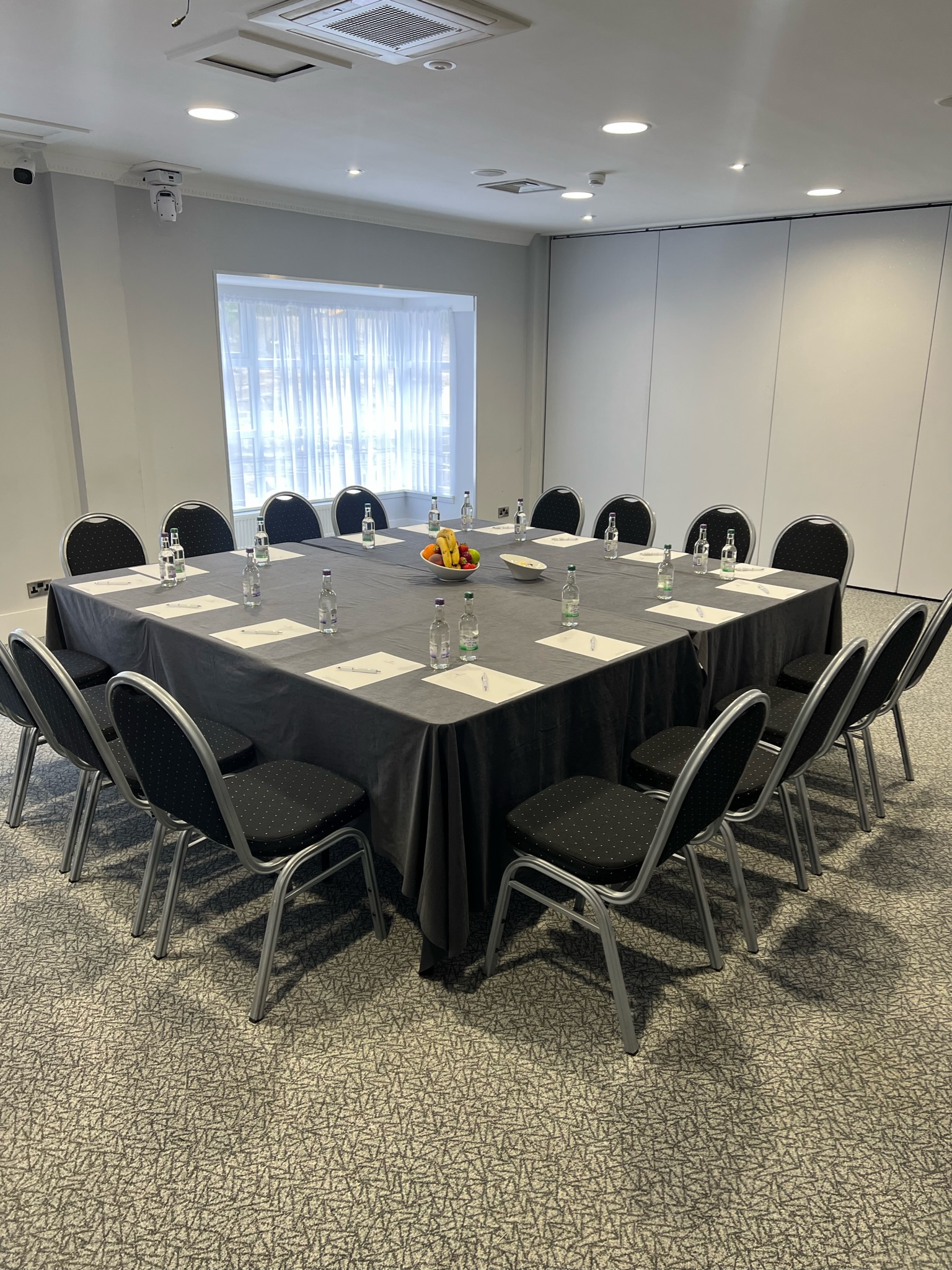 Dean Park Hotel conference room featuring our Evolution Collection