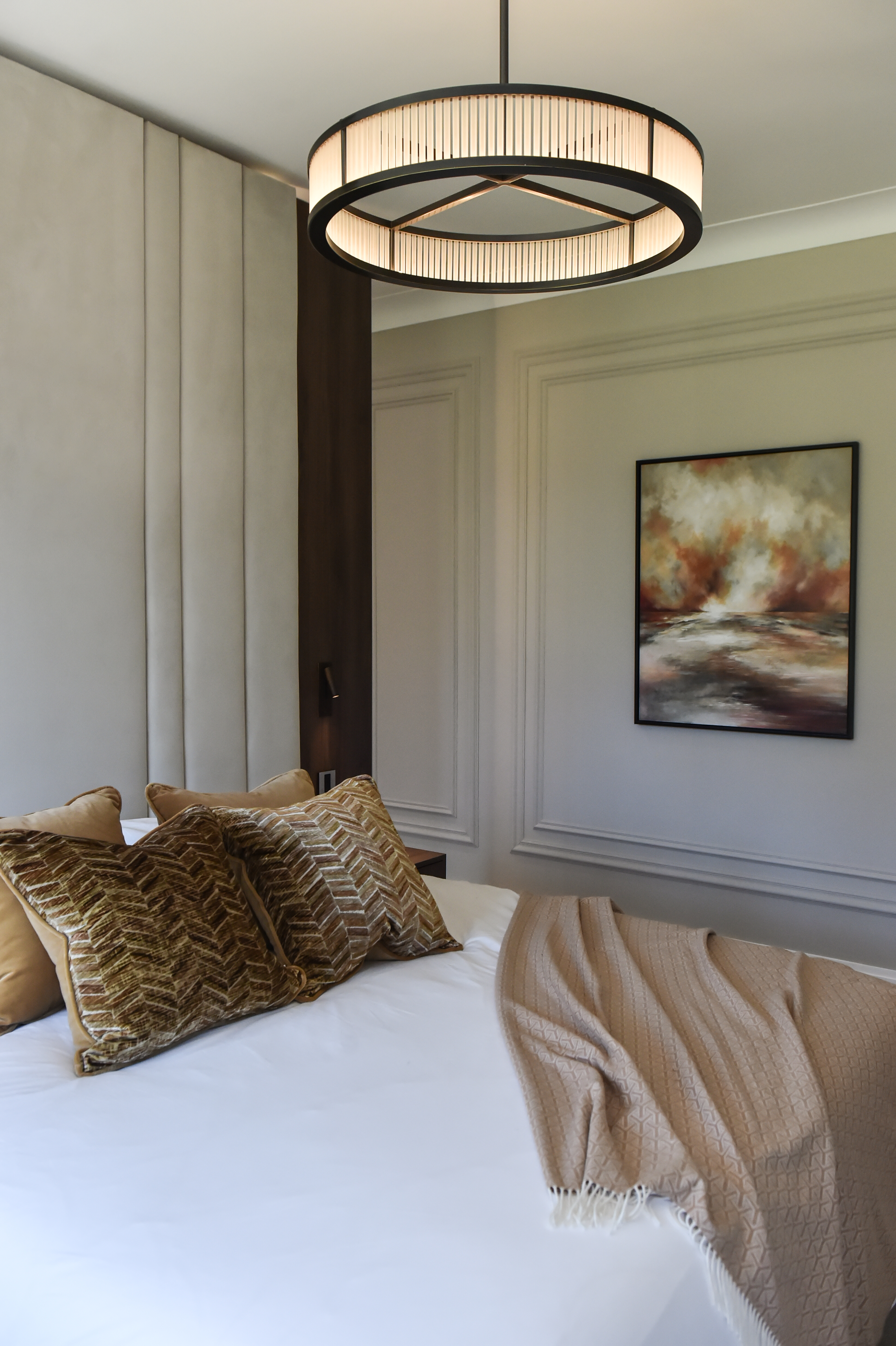 Wall panelling and bespoke wall art