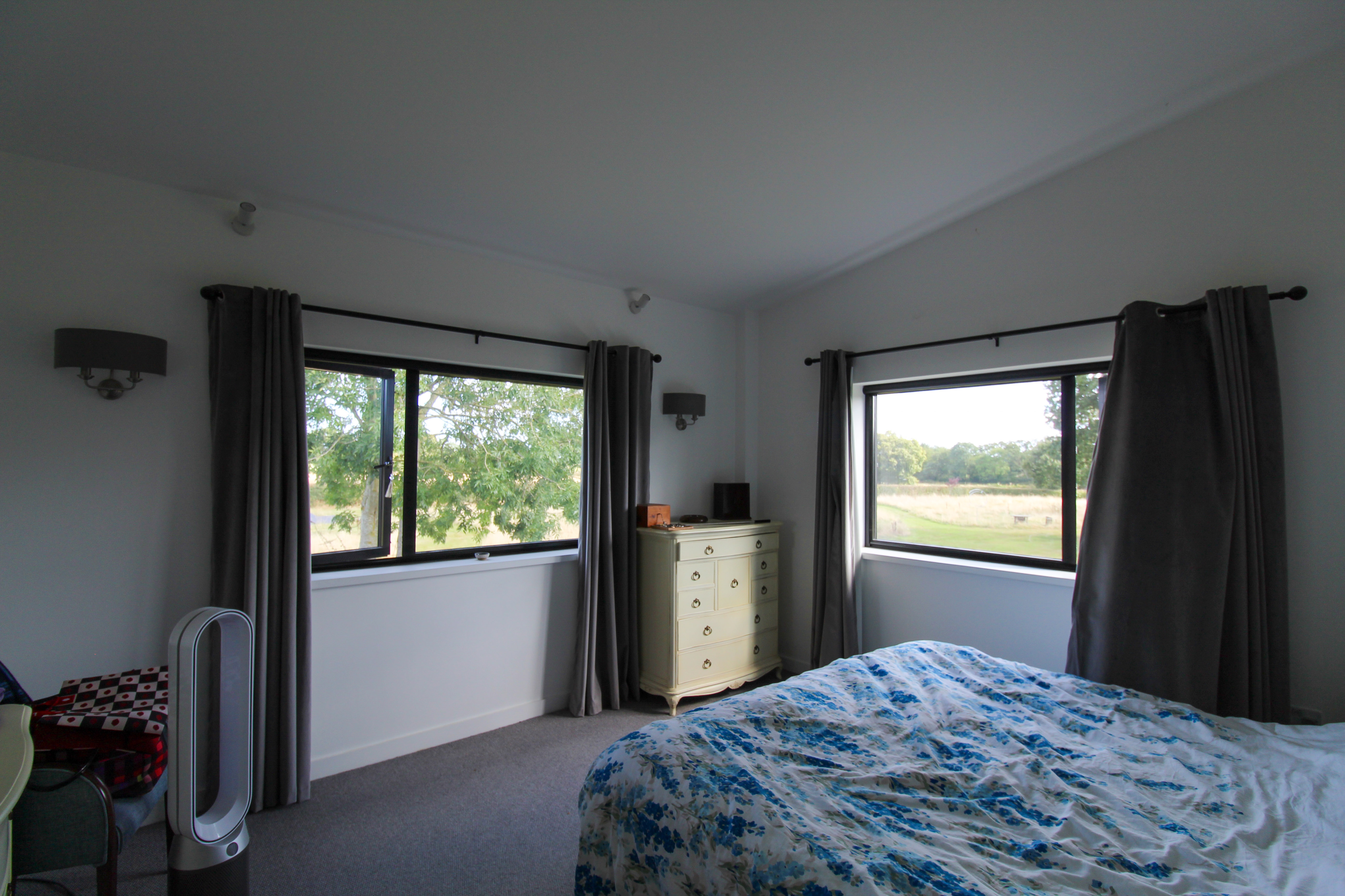 Bedroom window fly screens helping to improve sleep