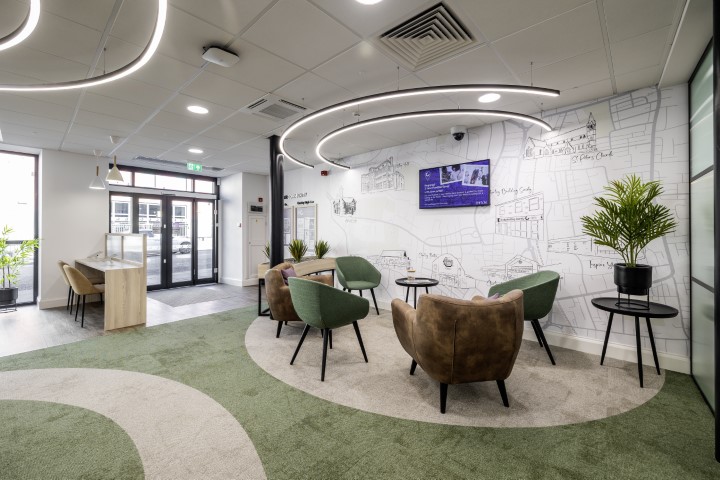 View of waiting lounge