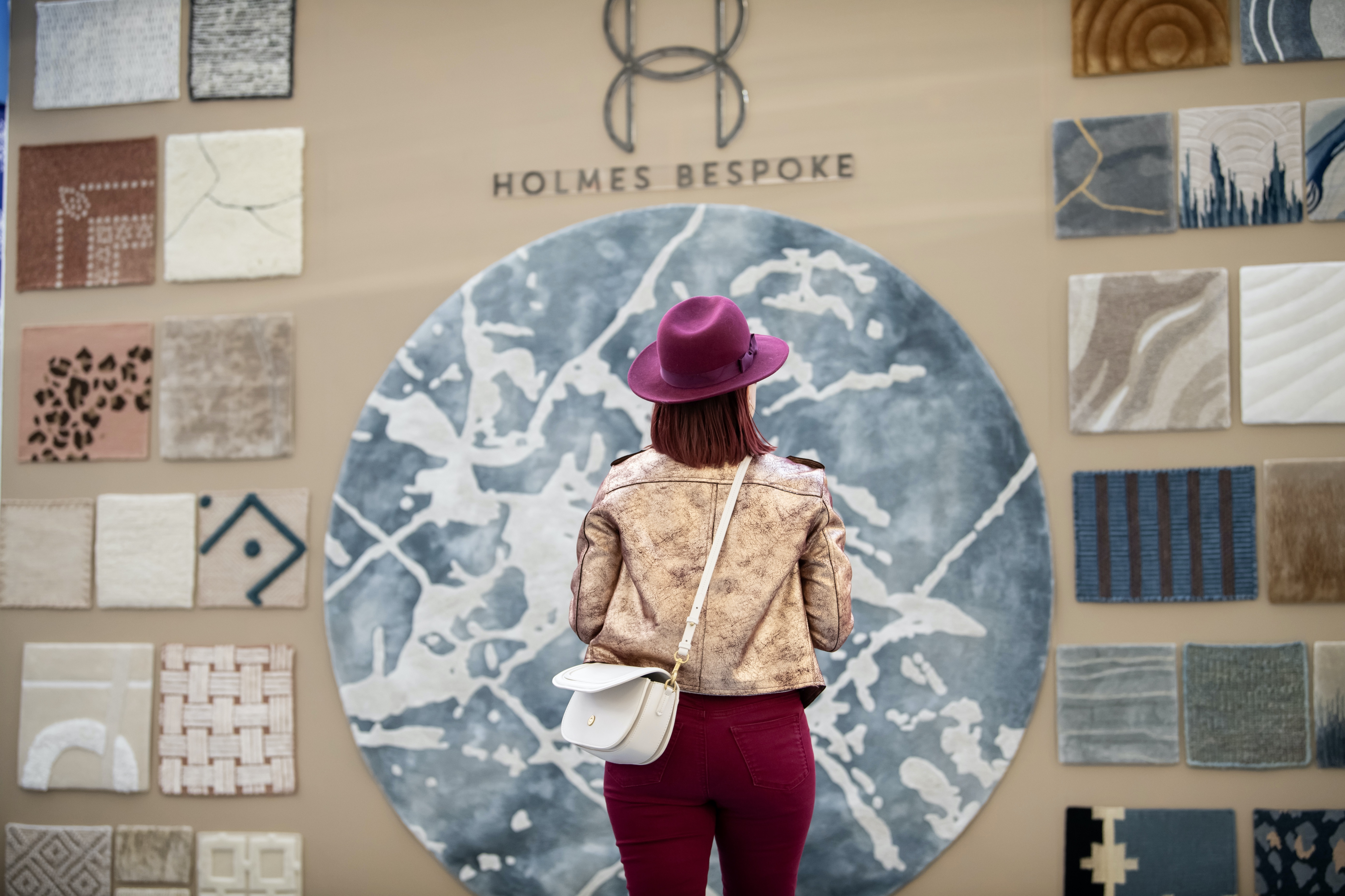 Woman Visiting Decorex