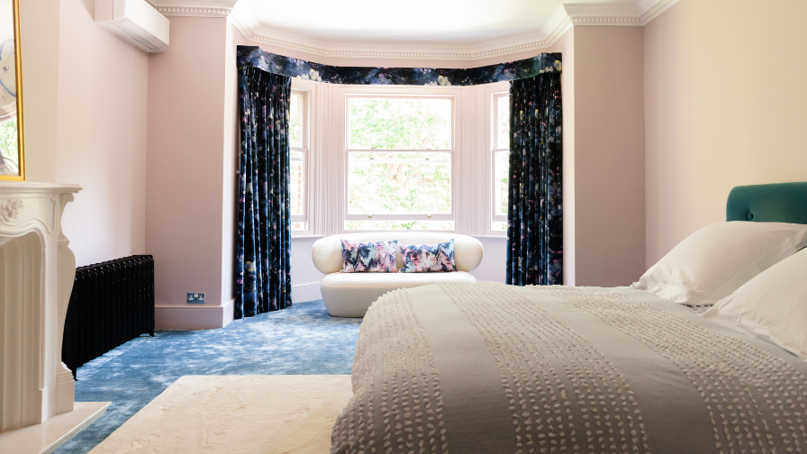 Lion and Unicorn interior design bedroom 