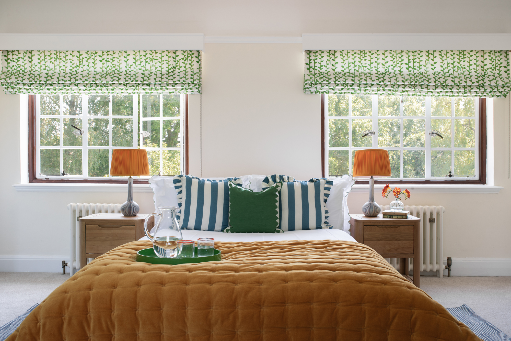 Bedroom details chosen with flow, comfort and connection in mind