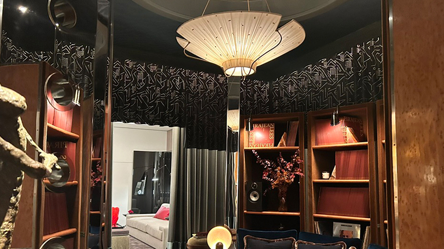  Dedar Library by Pirajean Lees for Wow!house 25 at Design Centre London