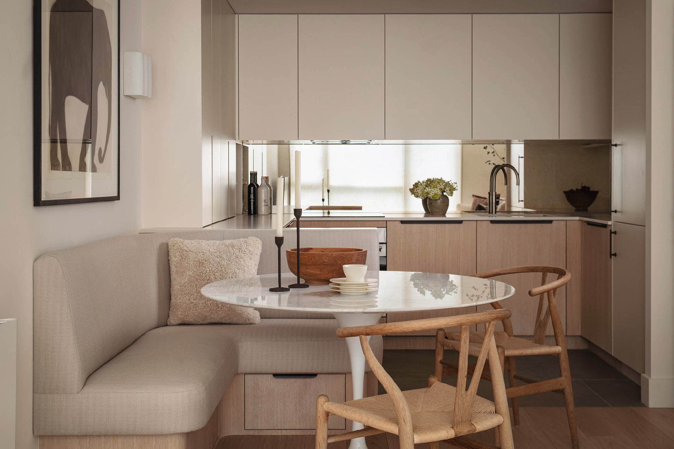 Custom kitchen cabinetry 