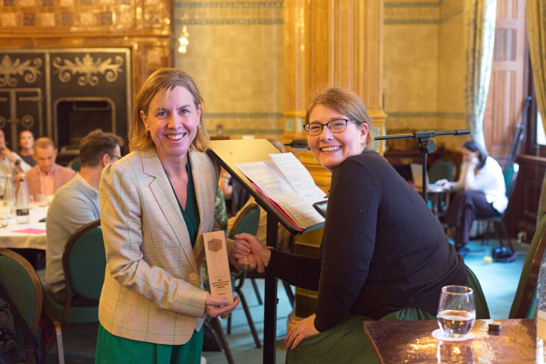 Nicola Burt Receives CPD Award