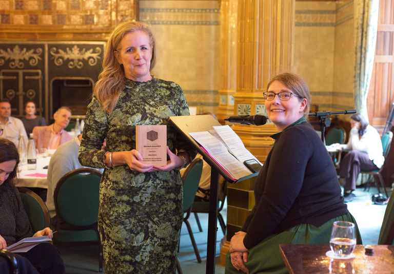 Chloe Bullock receives Merit Award