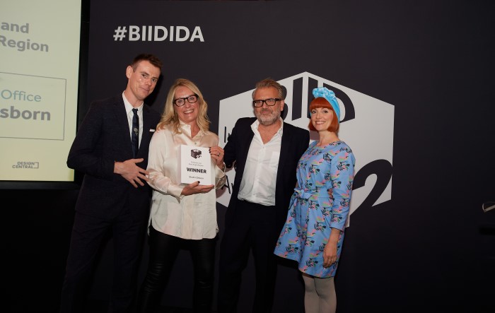 winners with their award