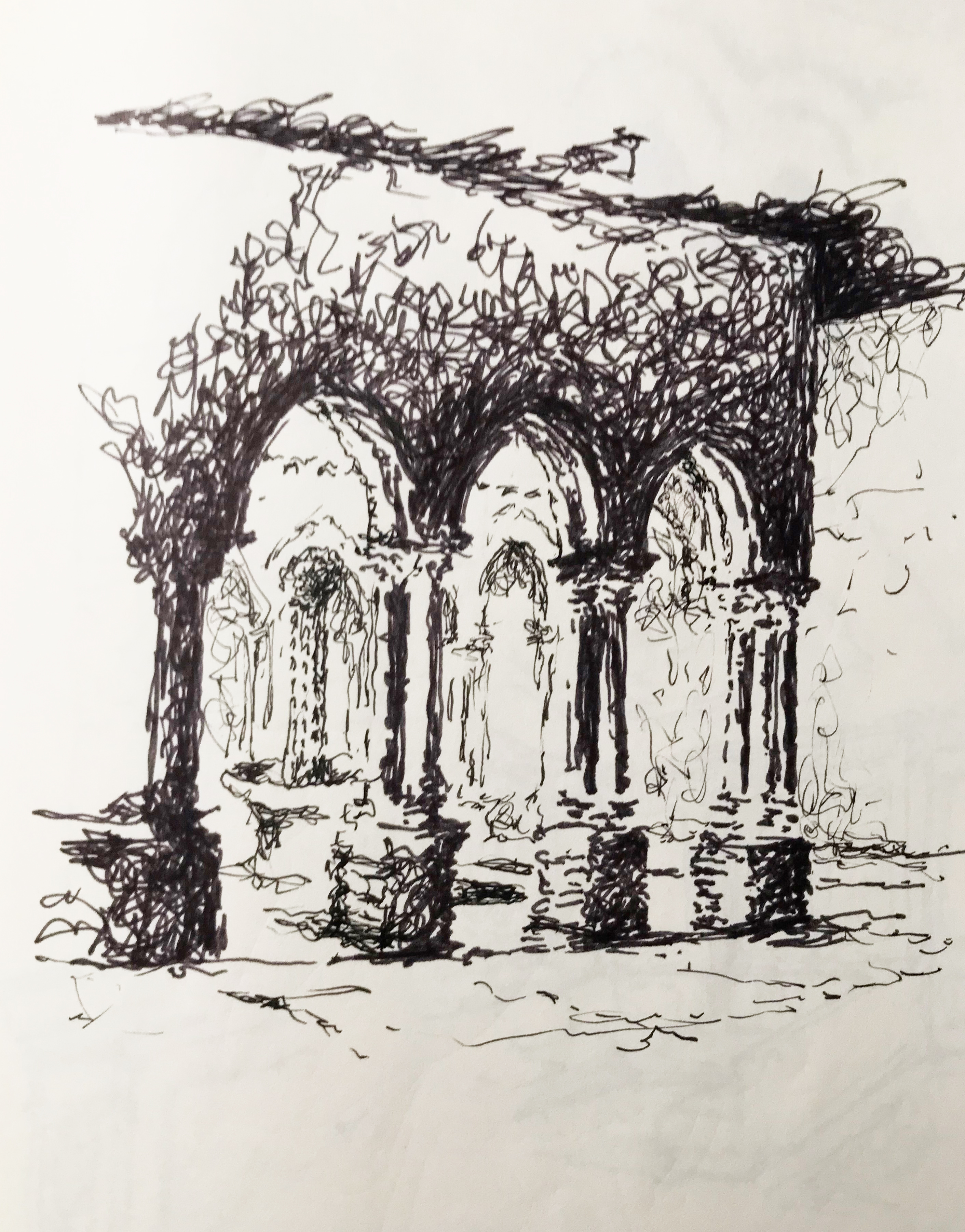 Monastery Cloisters, Sicily