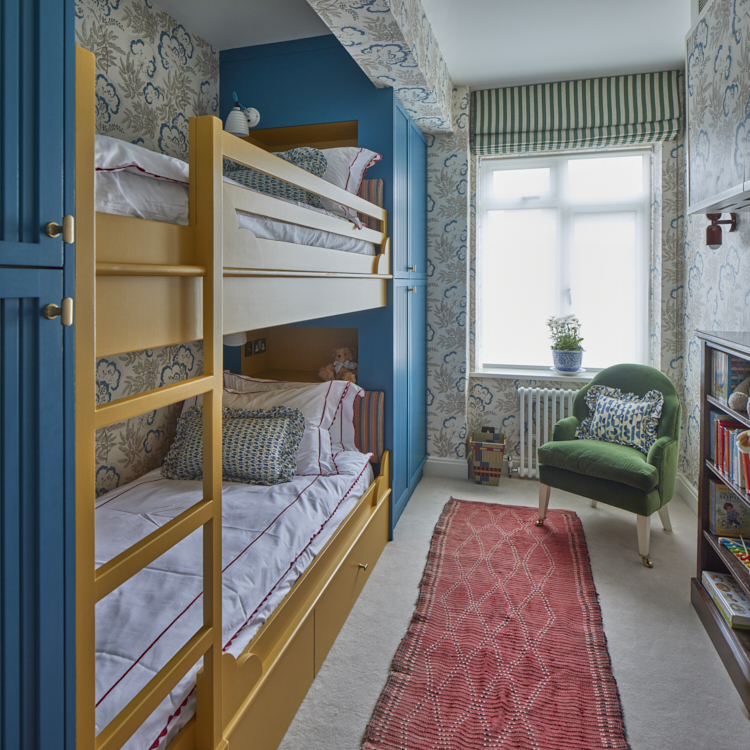 London Apartment Bunk Room