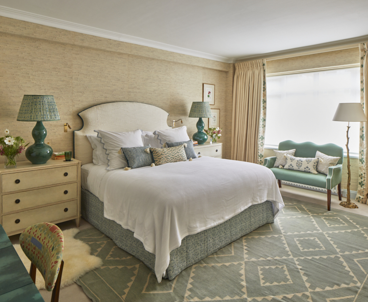 London Apartment Master Bedroom