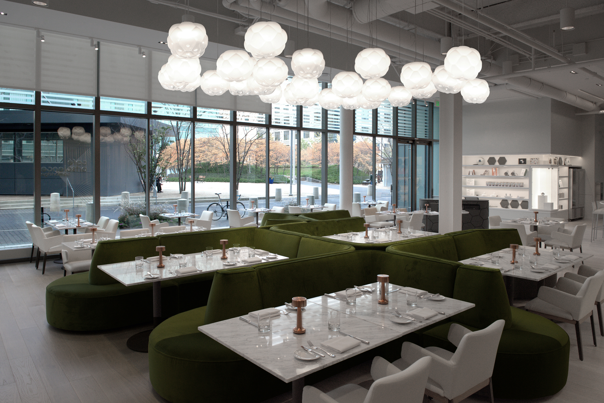 CLOUDY Blown glass pendant