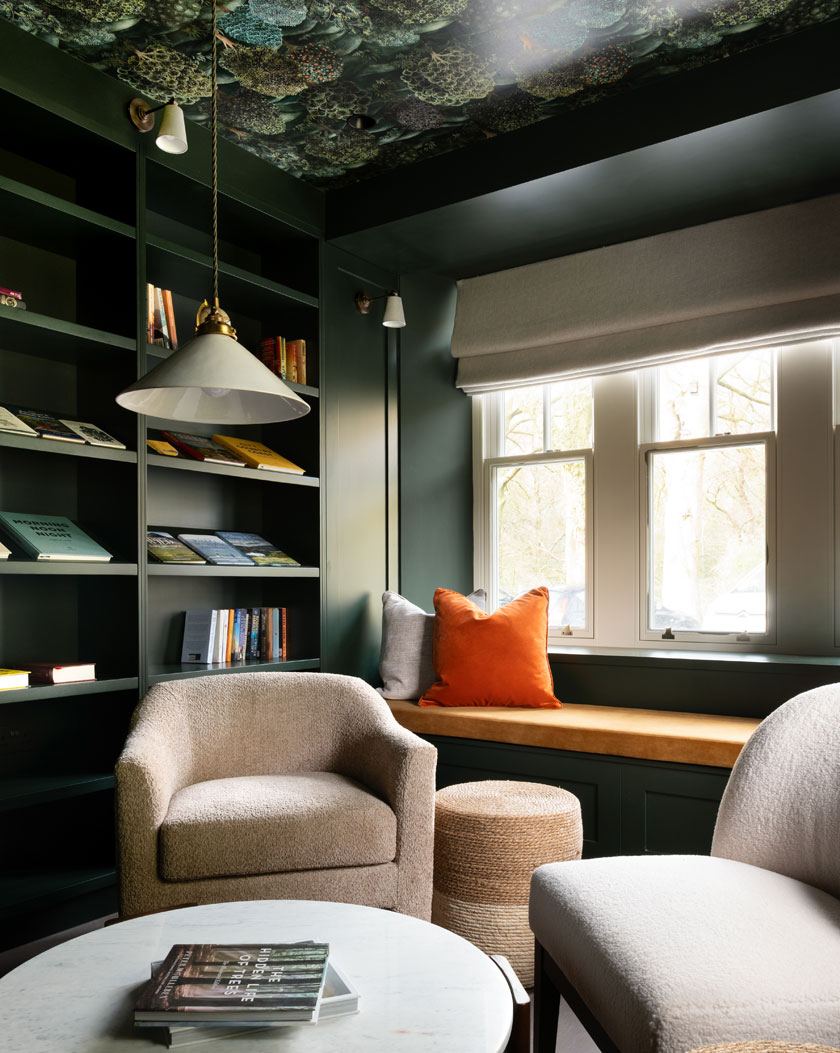 seating are with window seat