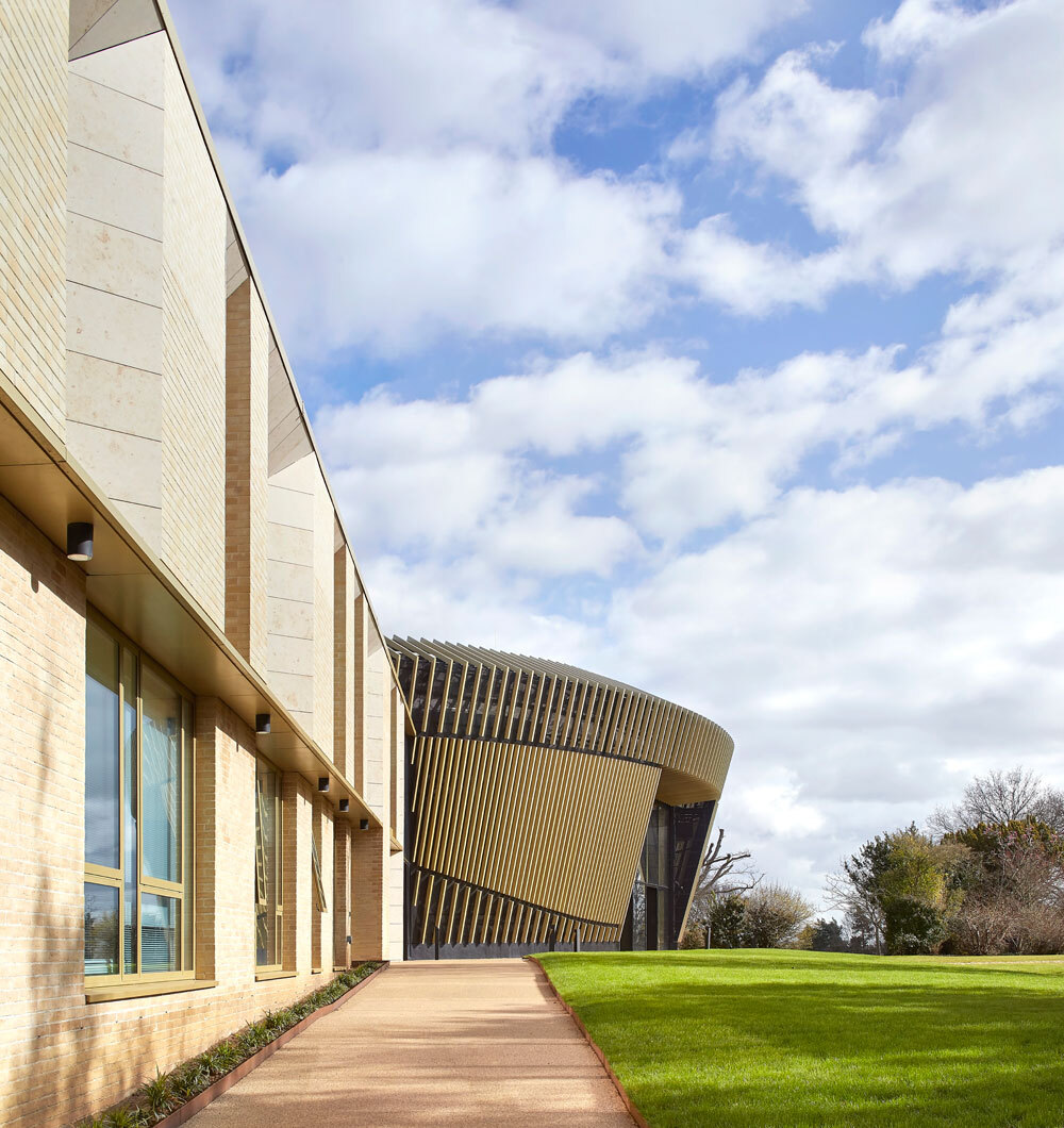 Outside of wooden building