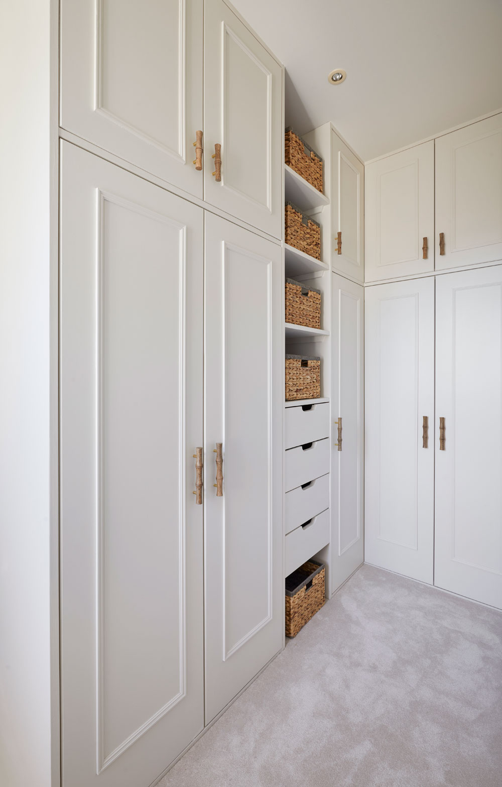 Dressing room wardrobes.