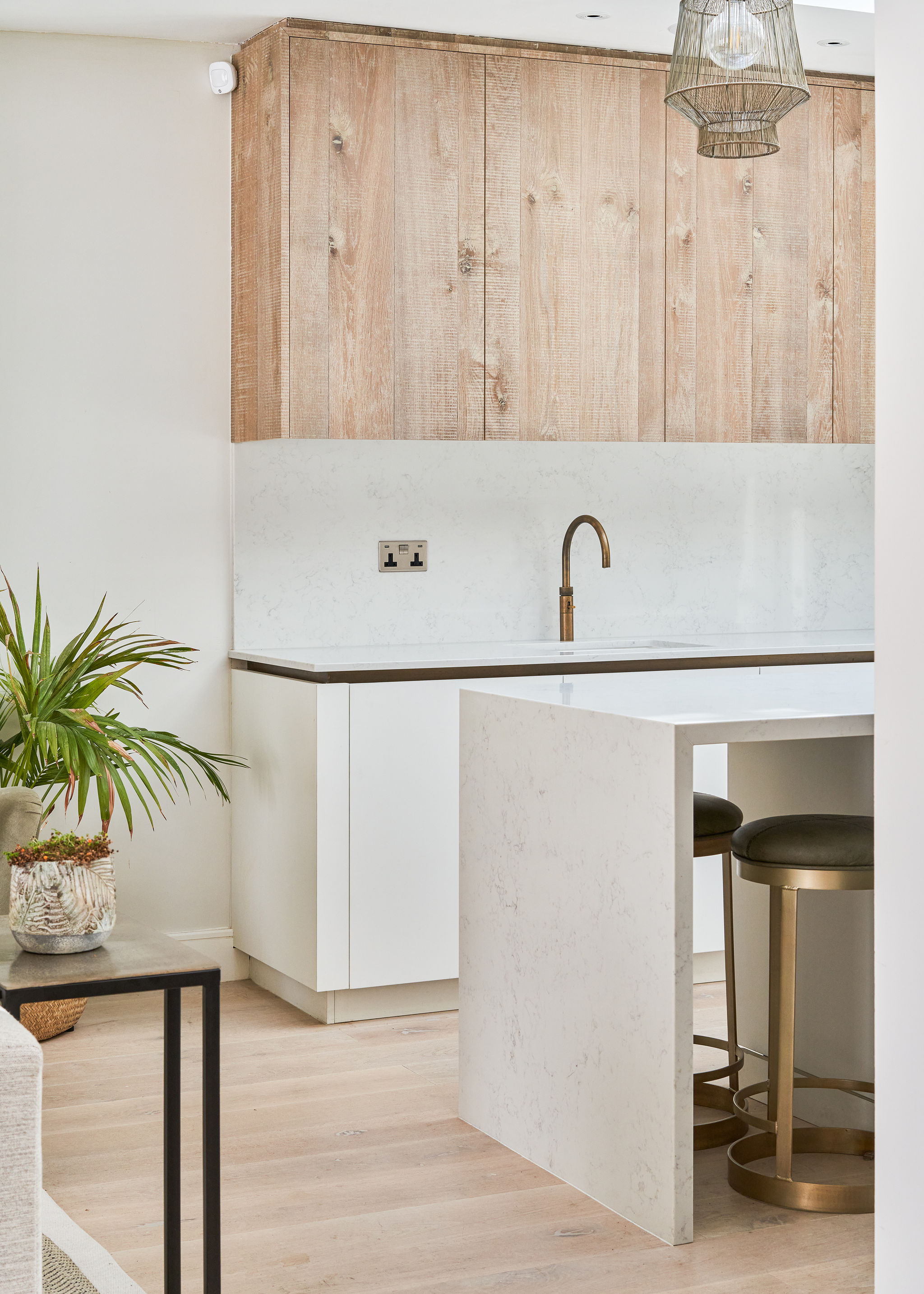 Kitchen design in Clapham North, full property refurbishment by Speaking of Interiors