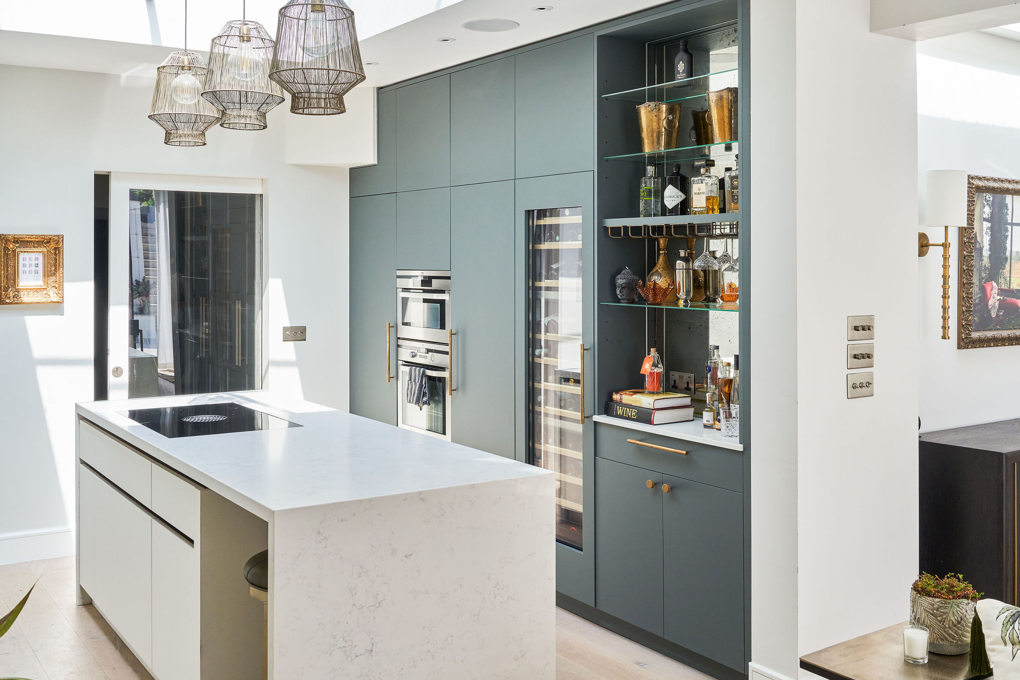 Kitchen design in Clapham North, full property refurbishment by Speaking of Interiors