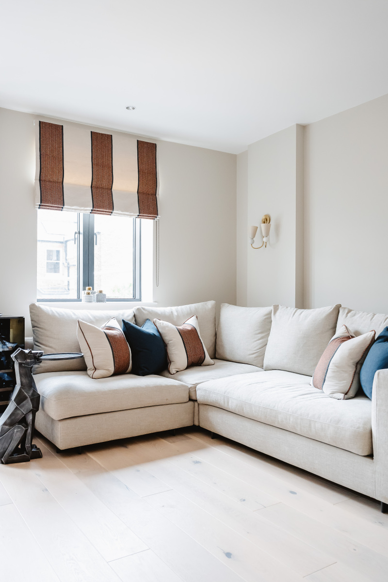 Living room interior design in Wandsworth Town by Speaking of Interiors