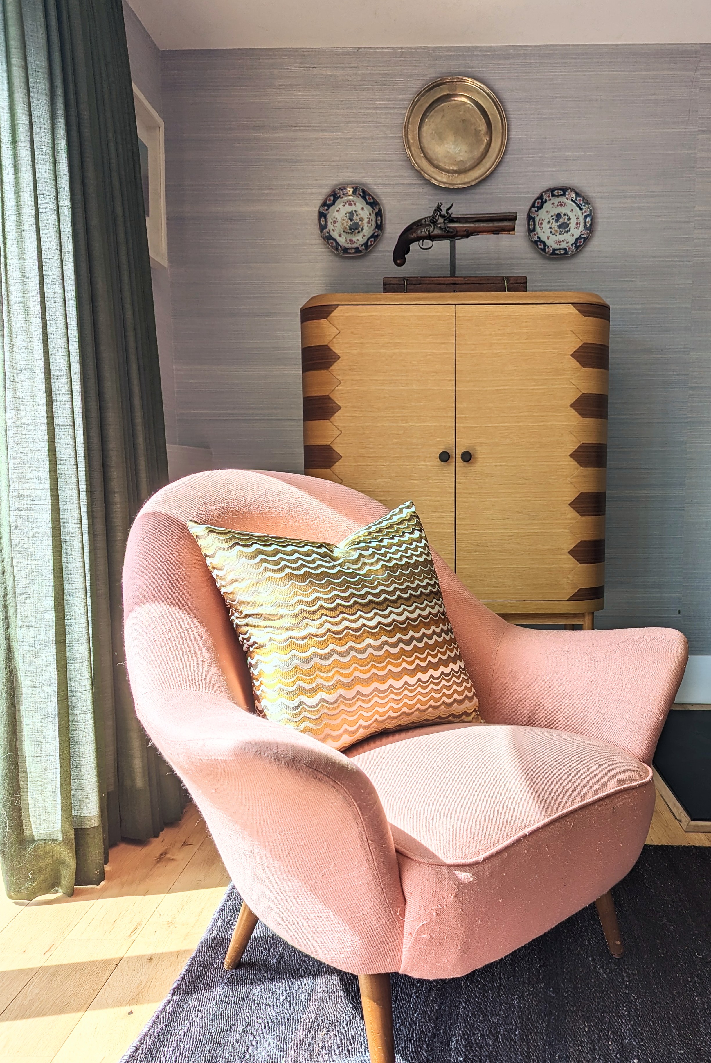 Mid Century Modern Chair, Bar