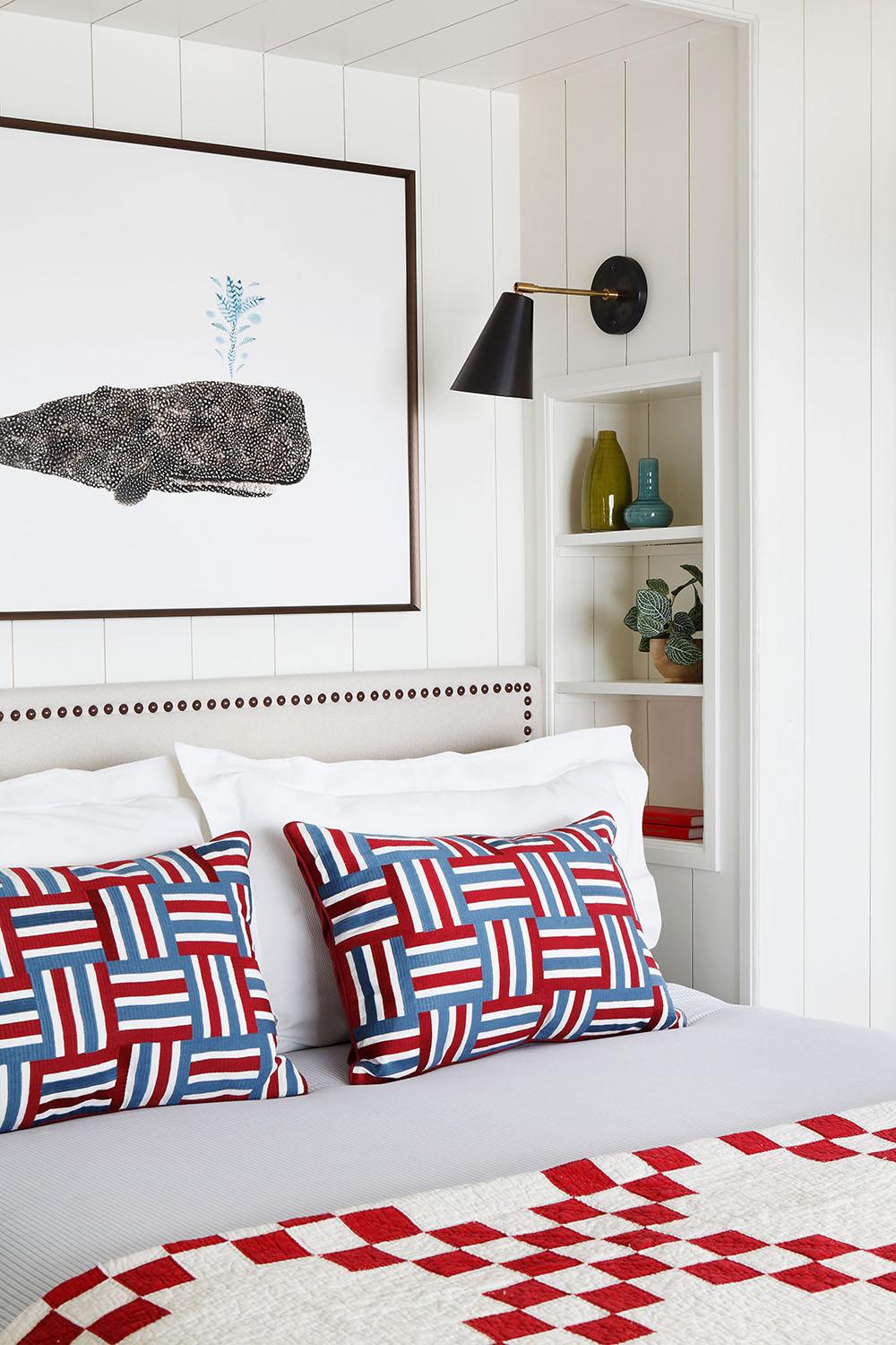 Colourful bed set