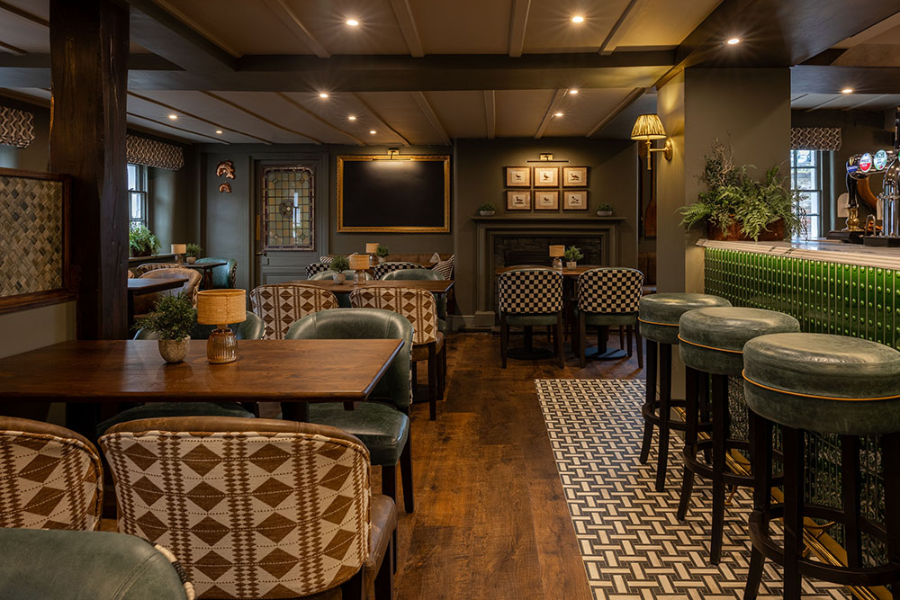 Dining area and bar