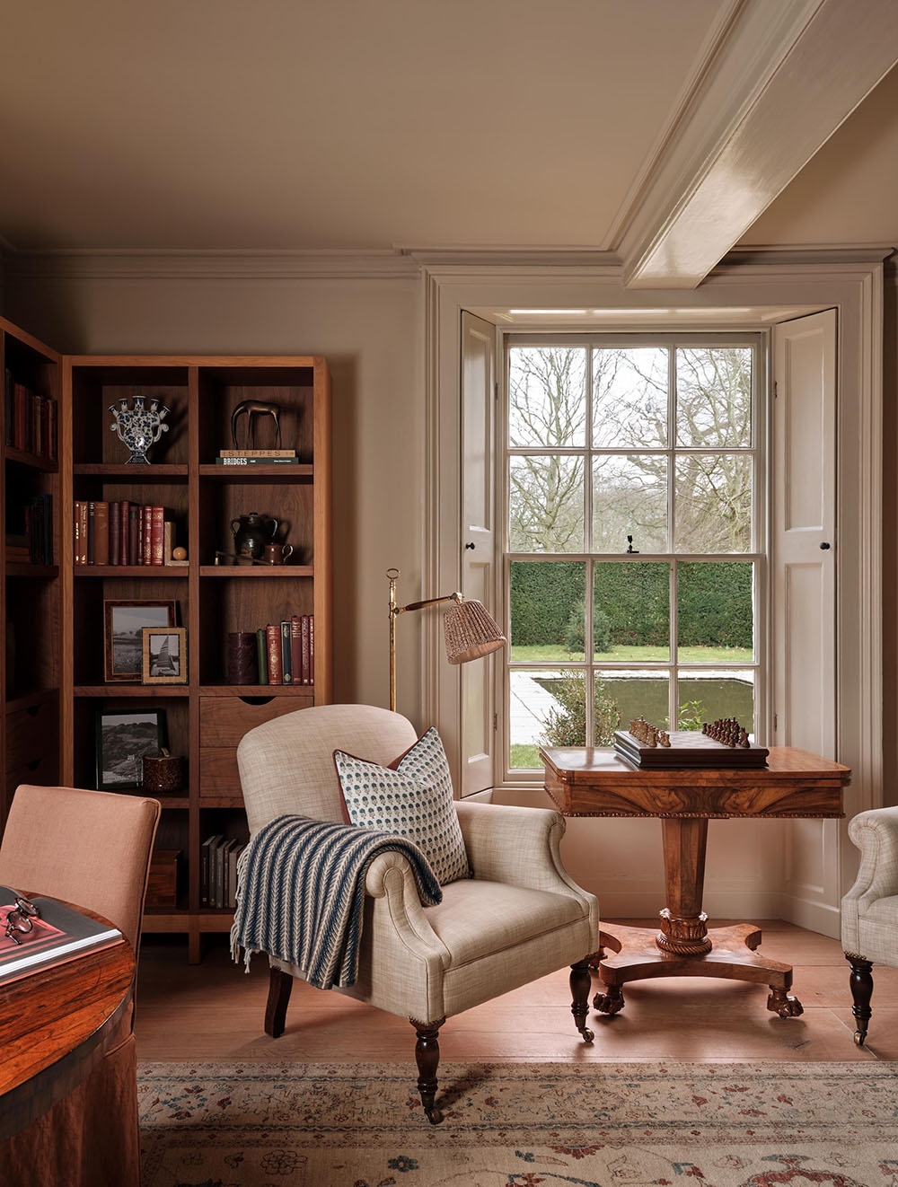 Armchair and table