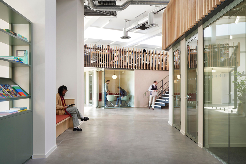 Reception area