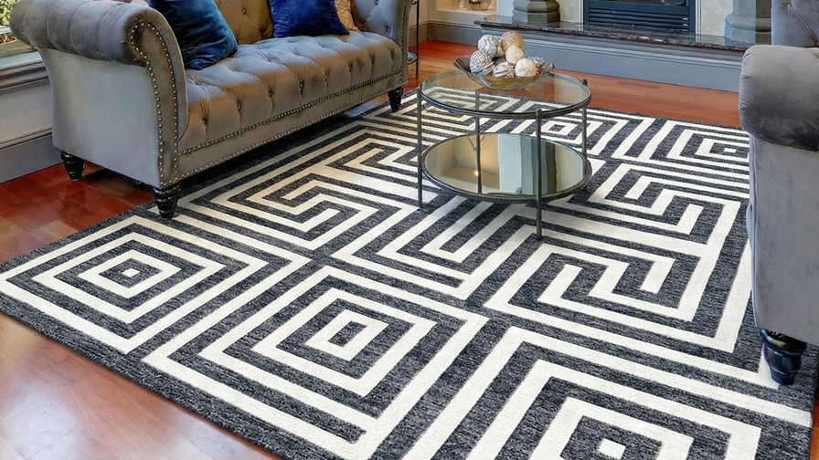 Greko Dark Grey Rug