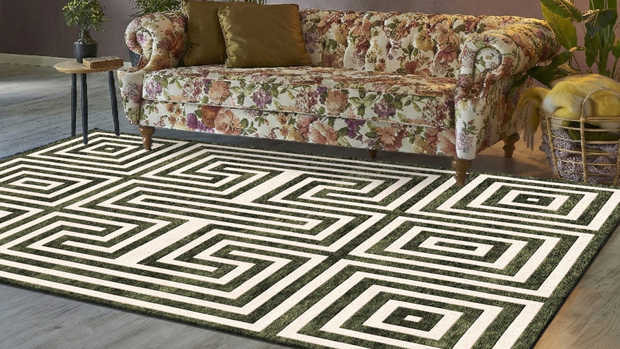 Greko Green Rug