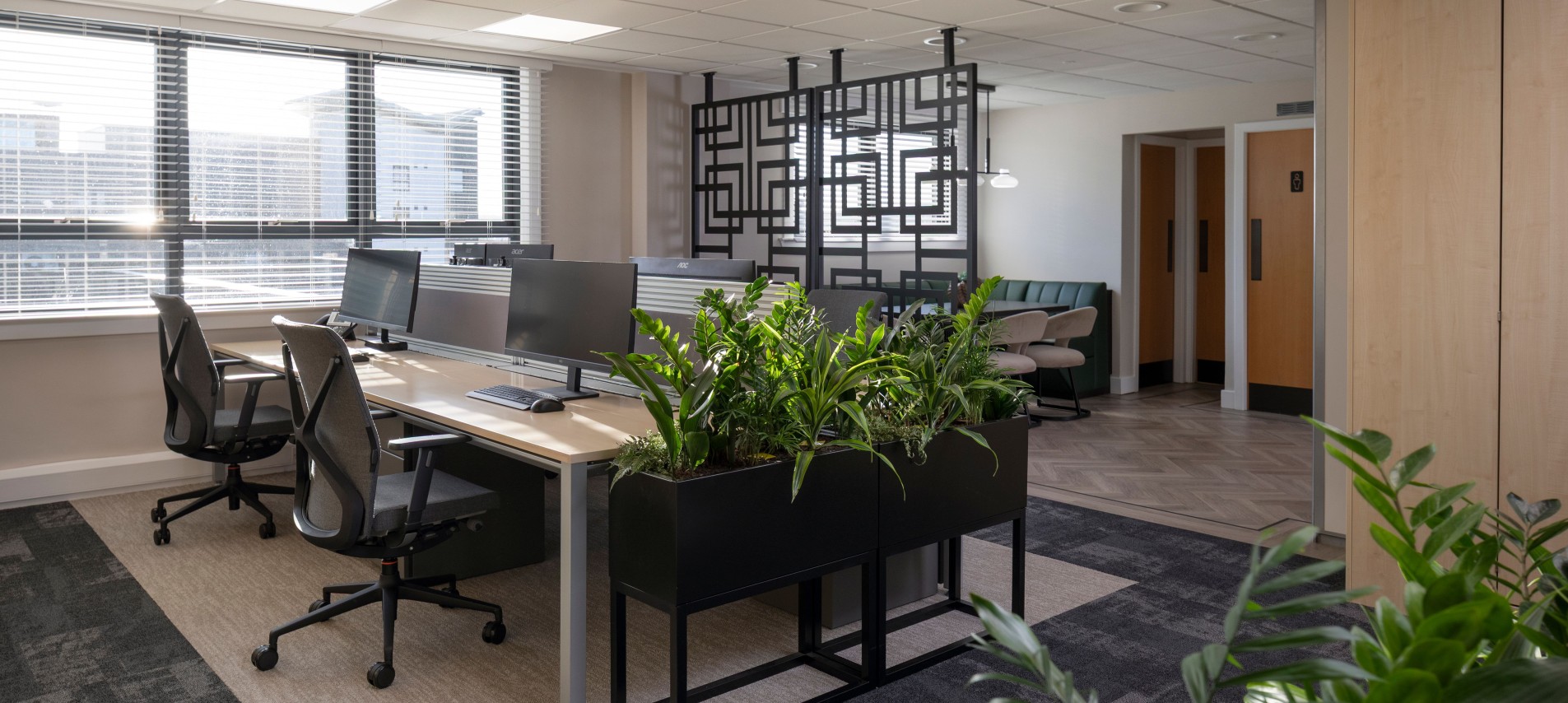 Office and partition