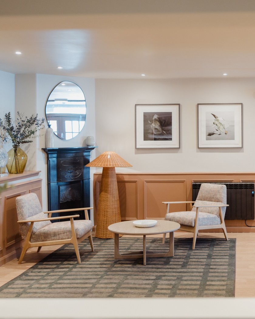 Seats and coffee table