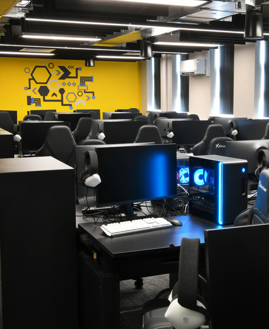 Rows of Desks