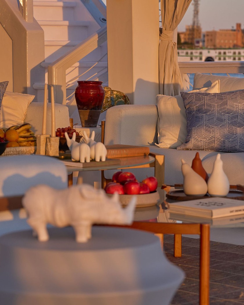 Boat Deck at Sunset