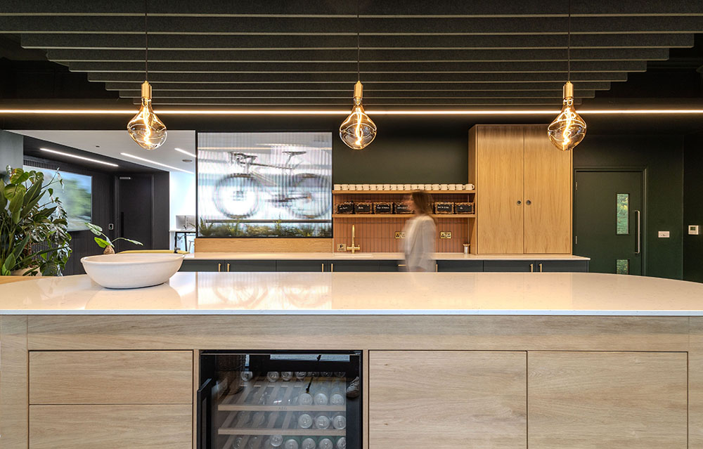 Communal kitchen space
