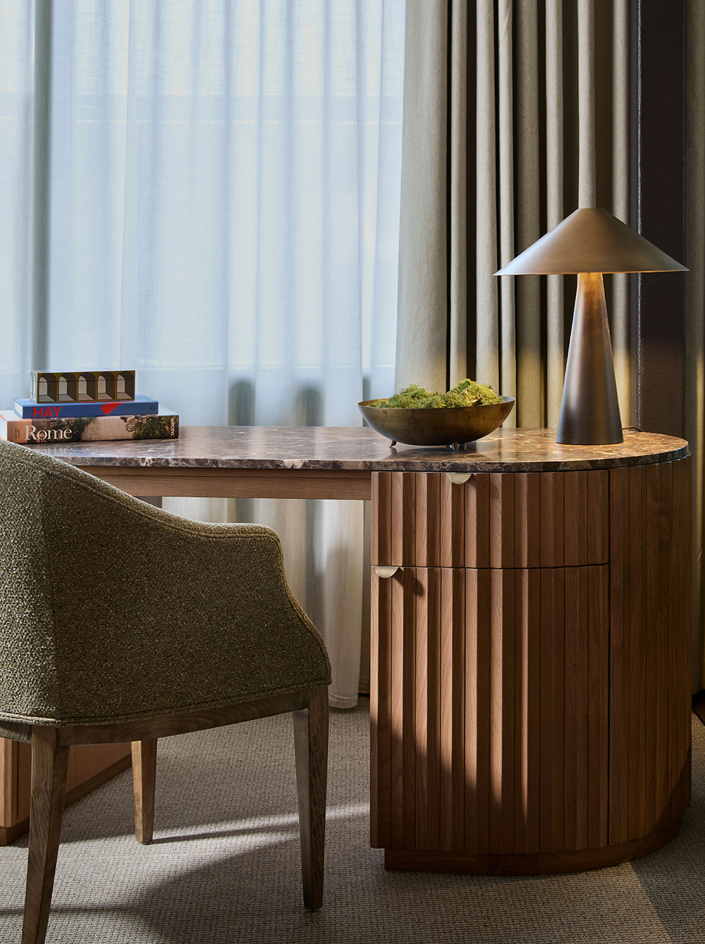Chair at desk