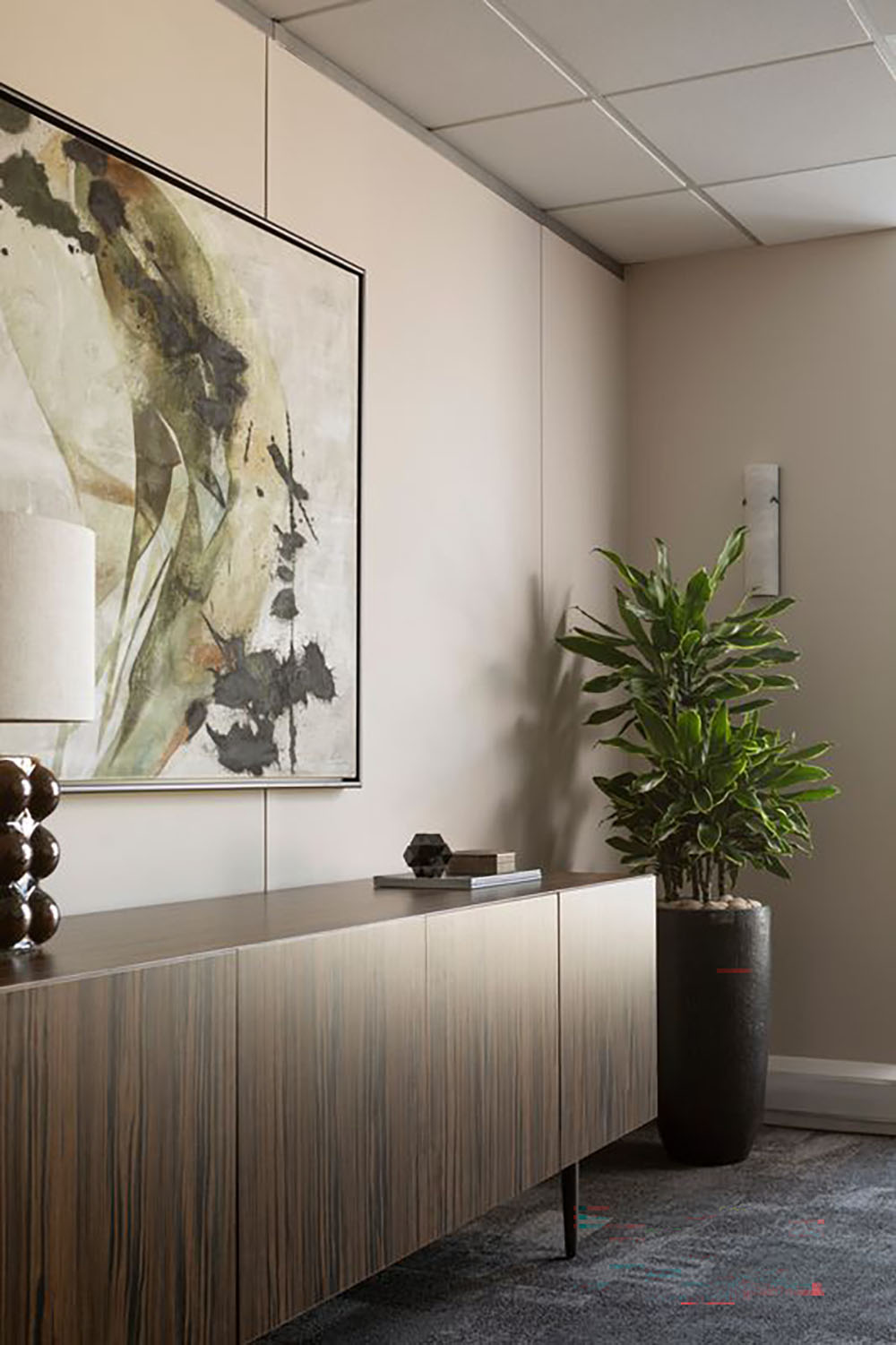 Cabinet and art