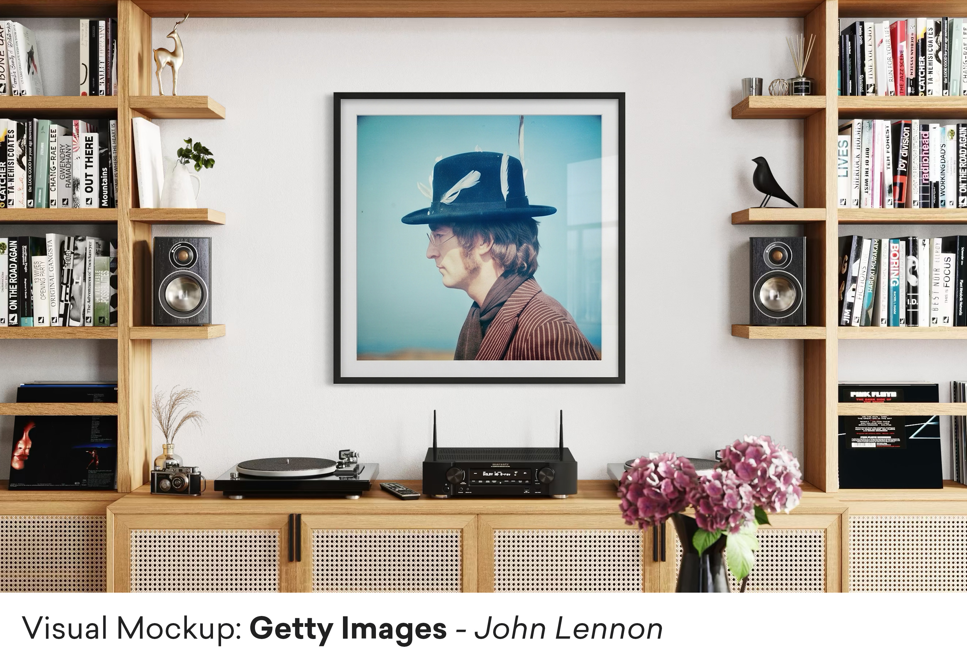 John Lennon - Getty Images - Mockup