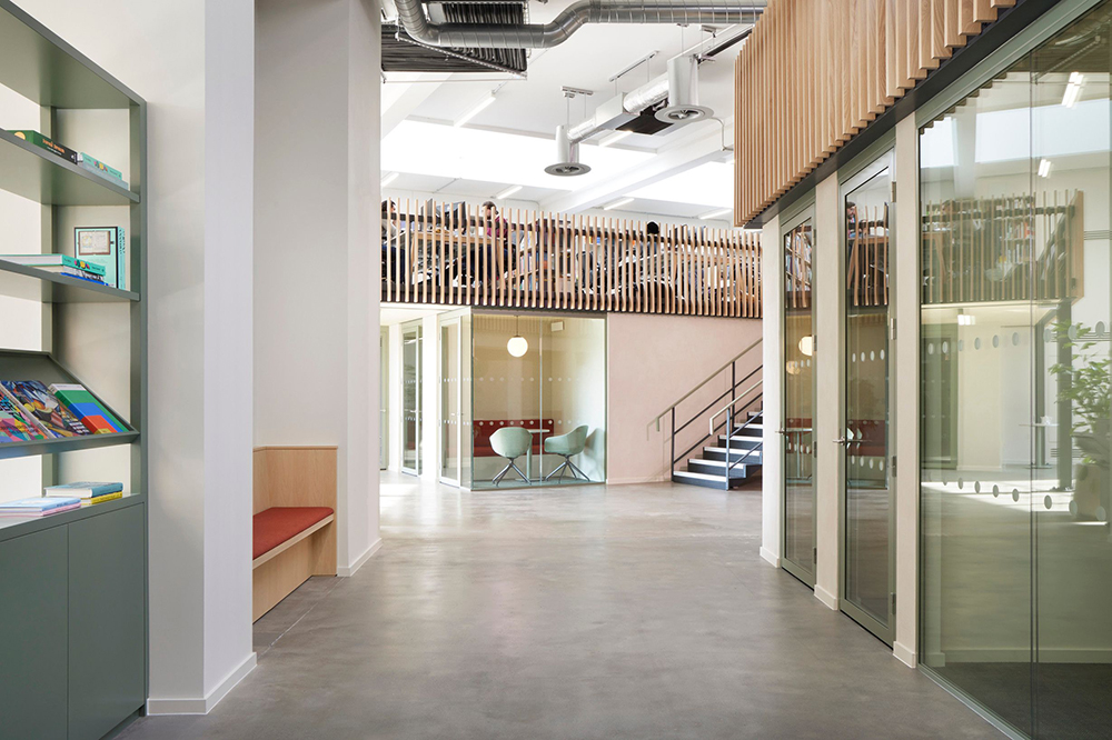 Shared hallway