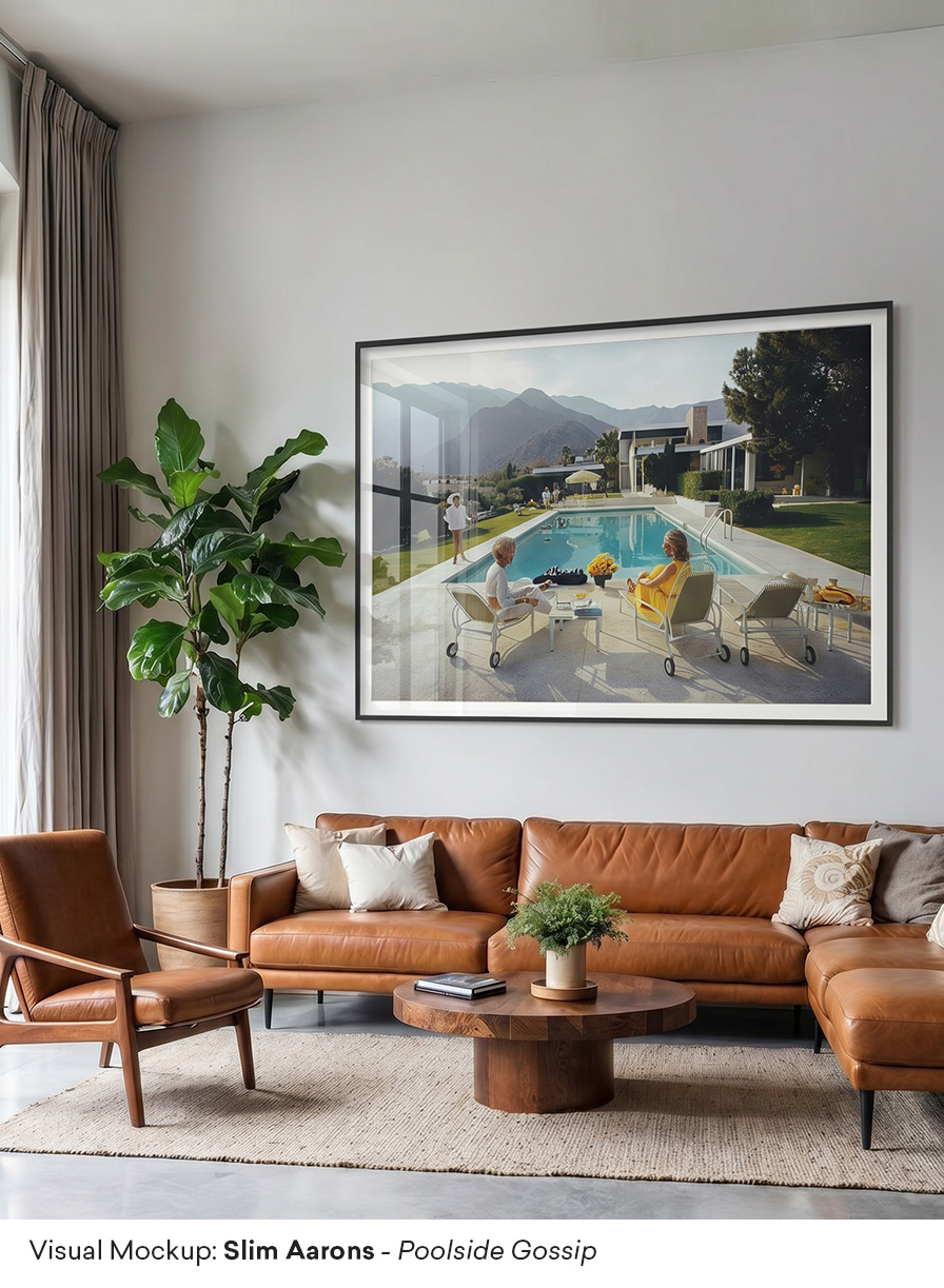 Slim Aarons Poolside Gossip Mockup