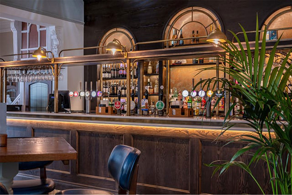 Bar area