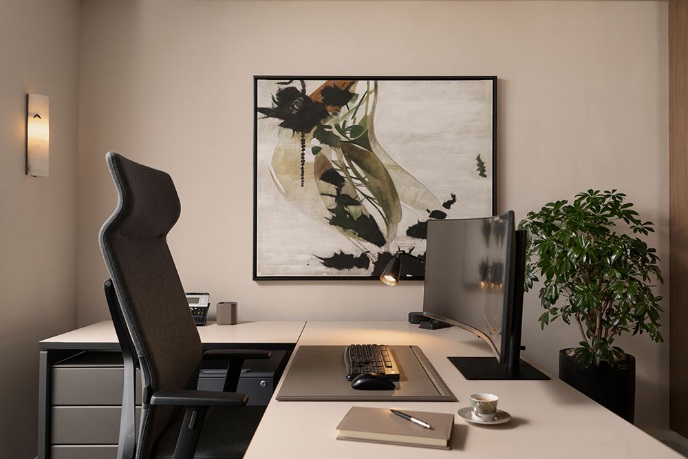 Art and desk