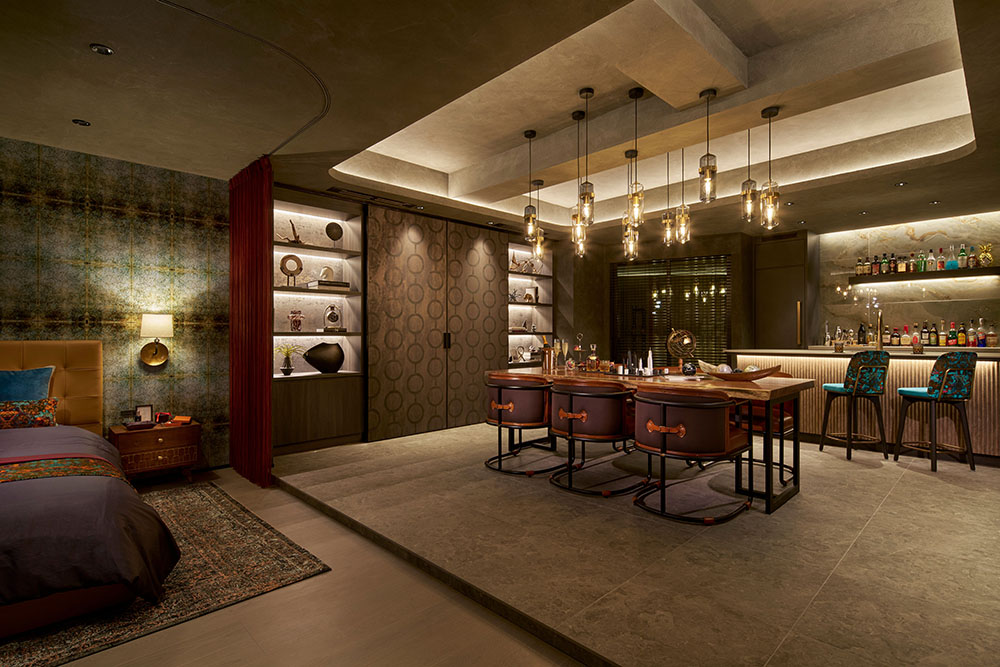 Entertaining area