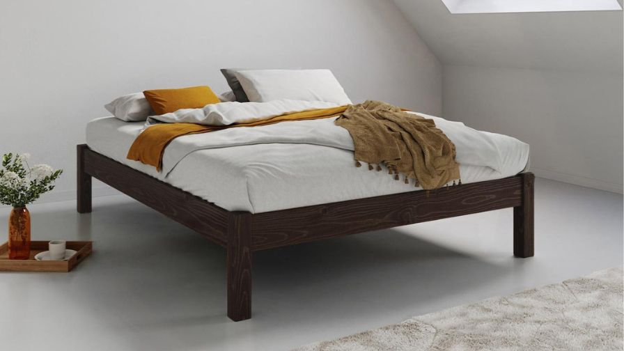 Platform bed used in The Railway Rooms Hotel Project
