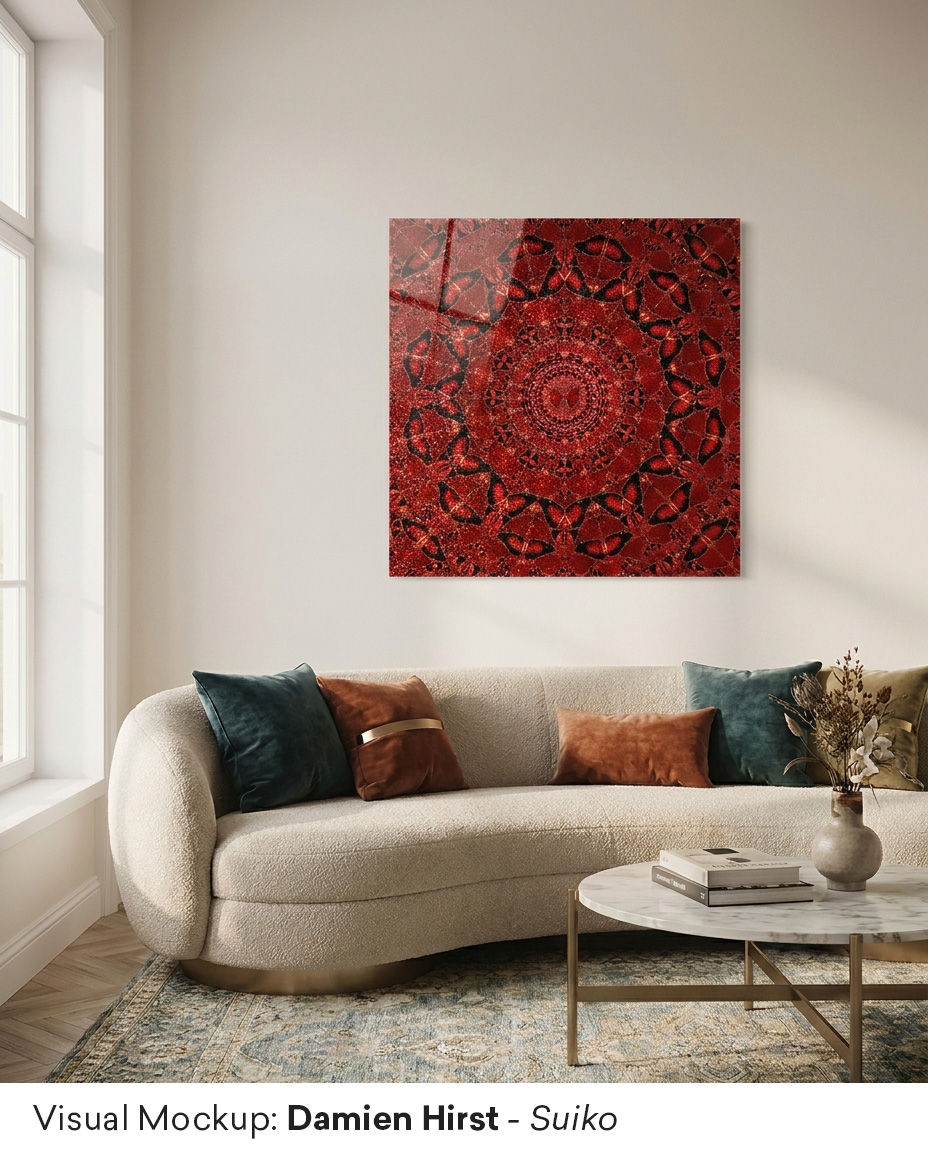 Damien Hirst - Suiko - Mockup