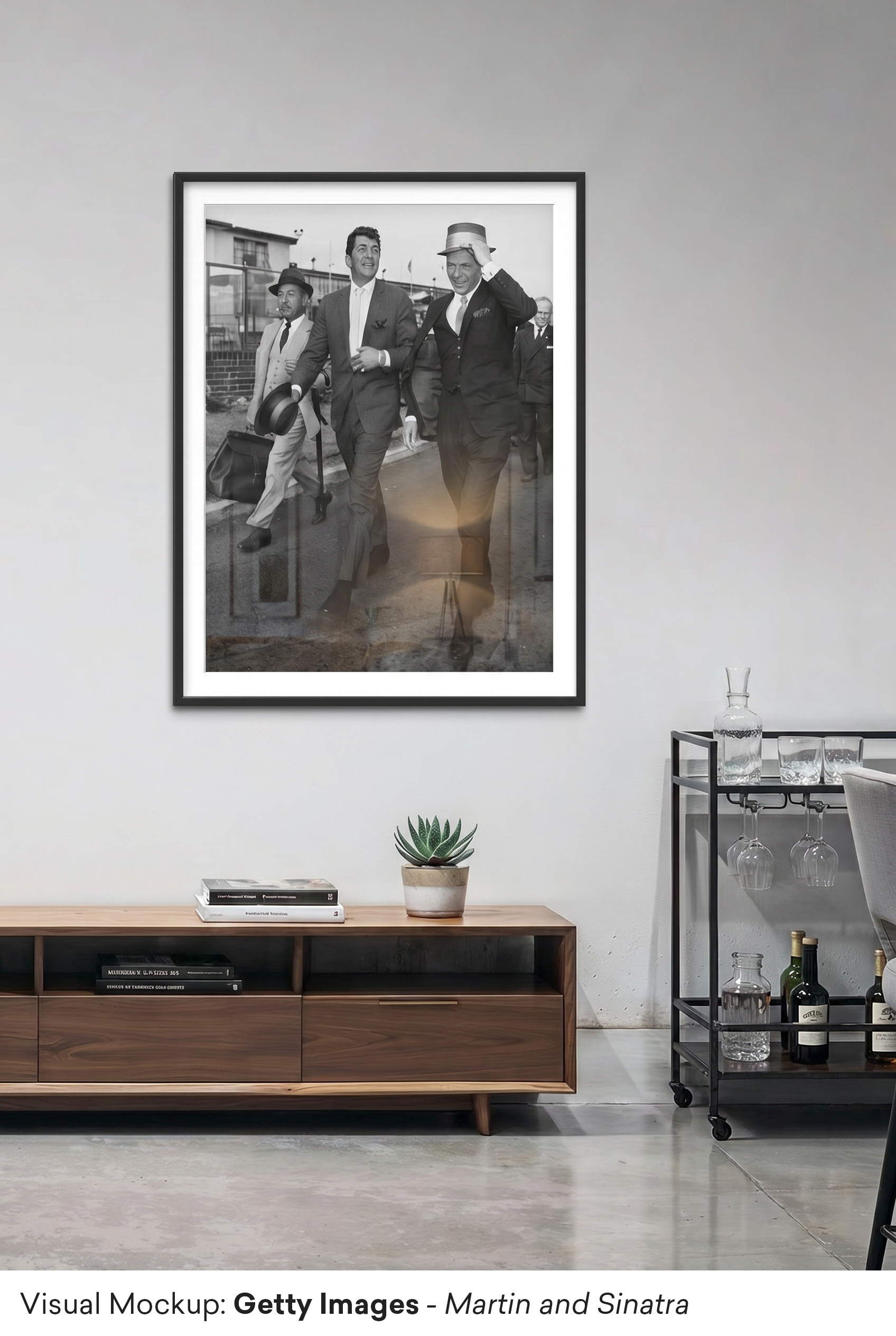 Getty Images - Martin and Sinatra - Mockup